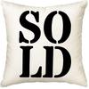 New Style Pillow Black and White Abstract Lines Simple Cushion Cover Living Room Office Sofa Pillow Cover