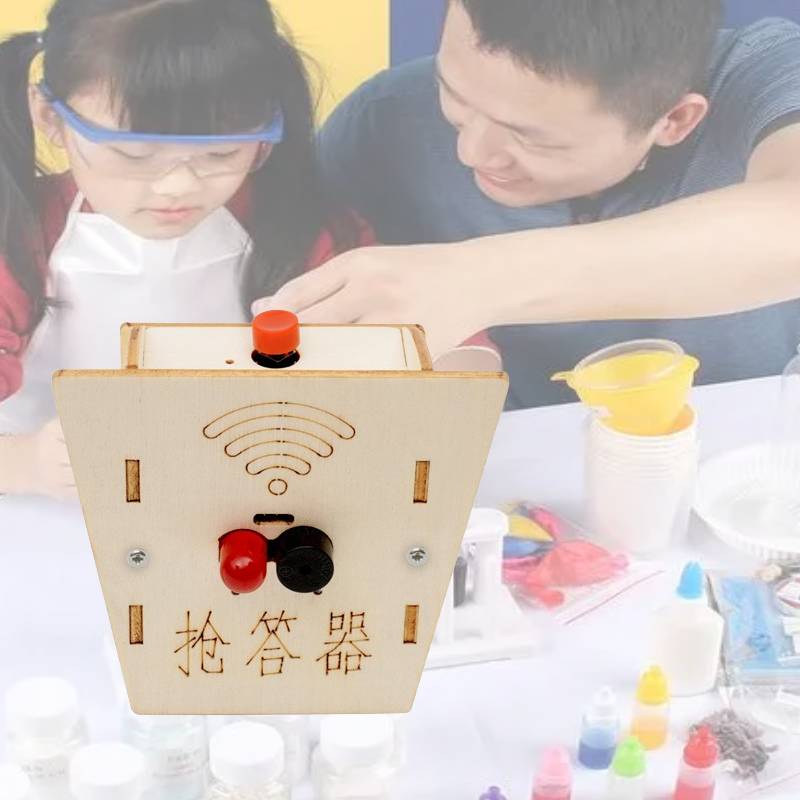 Keyboard Science Experiment Diy Handmade Answering Machine Assembly Fun Model