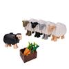 MOC Zoo Animals Building Blocks African Elephant Camel Deer Wolf Crocodile Tiger Lion Sheep Warhorse Mini Brick Kid Toy Gift S06