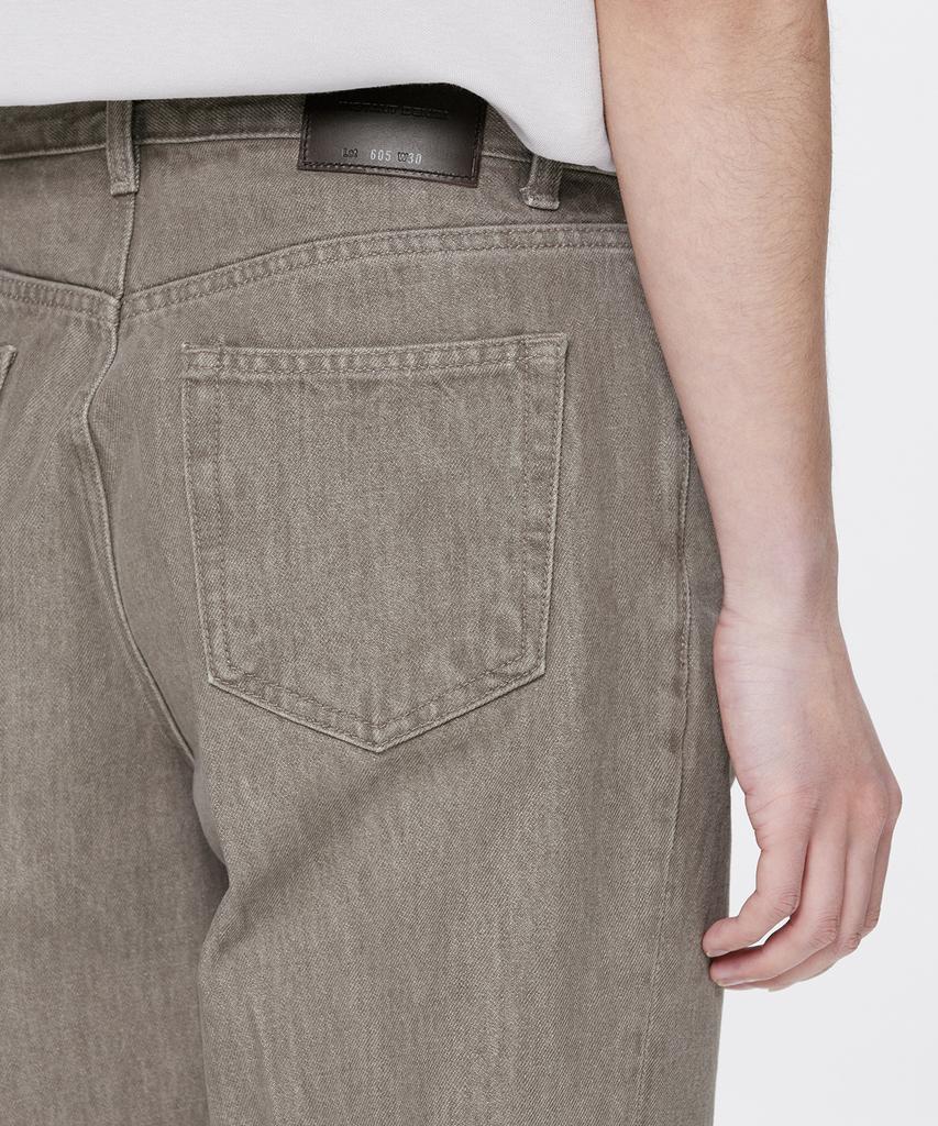 Beulaendideu 605 Hard Twist Denim Mocha Brown Jeans [Relax Straight]