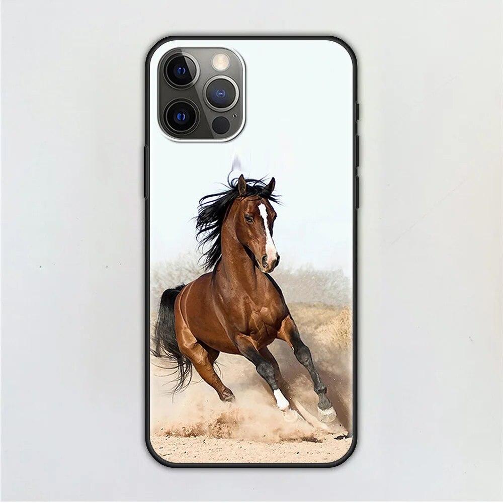 

Чохол для телефону Running horses для iPhone Samsung Galaxy Redmi Xiaomi Oppo OnePlus Note SA 7 8 9 10 11 12 13 14 20 21 22 23 53 54 Pro Max Ultra TPU Soft Samsung Galaxy A20E