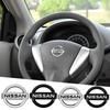 1 szt. ABS 3D Naklejka Pokrycie Emblematu Logo Kierownicy Samochodowej Dla Nissan Nismo X-Trail Tiida J11 J10 Juke Qashqai Altima Serena Micra