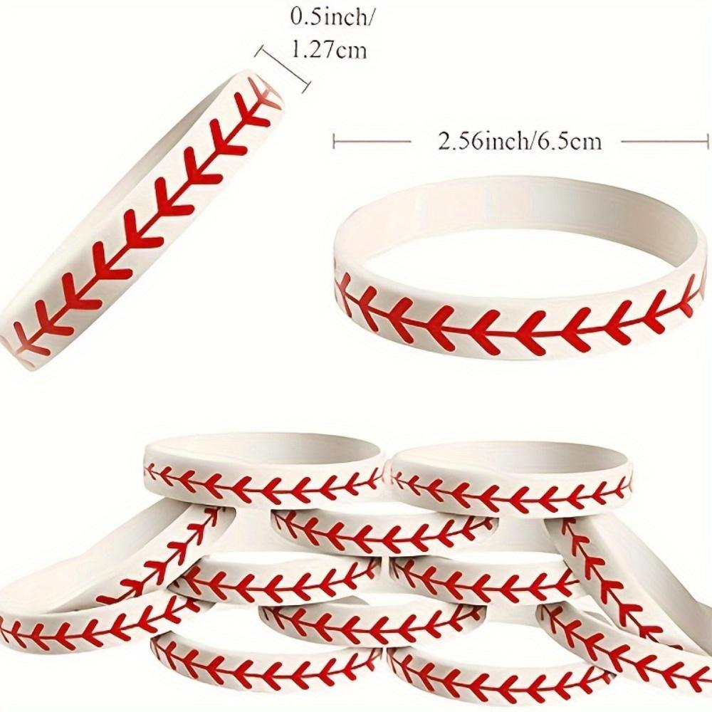 1pc Baseball Bracelet - Perfect Gift for Baseball Players, Stylish and Durable Design