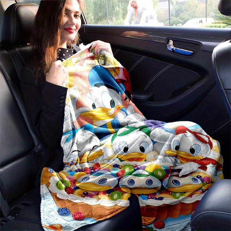 1 pezzo, Paperino (1) Morbida Coperta in Flanella Regalo Perfetto per Camera da Letto, Soggiorno, Viaggio, Campeggio, Auto