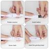 1 Set Mini Professional Electric Nail Drill Kit Use With Battery Milling Cutter Bits For Manicure Polishing Pedicure