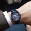 Casual Men'S Watch Calendar Silicone Watch Quartz Men'S Watch
