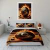 "Stylish Billiard Three-Piece Set" Soft Comfortable Duvet Cover Bedding Set Included 1*Duvet Cover & 2*Pillowcases, gift