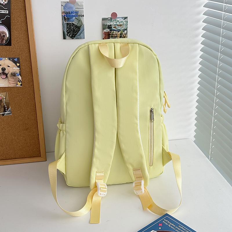Schoolbag New High-value Fresh and Sweet Cute Puppy Backpack Junior High School Students Lightweight Spring Outing Large-capacity Backpack