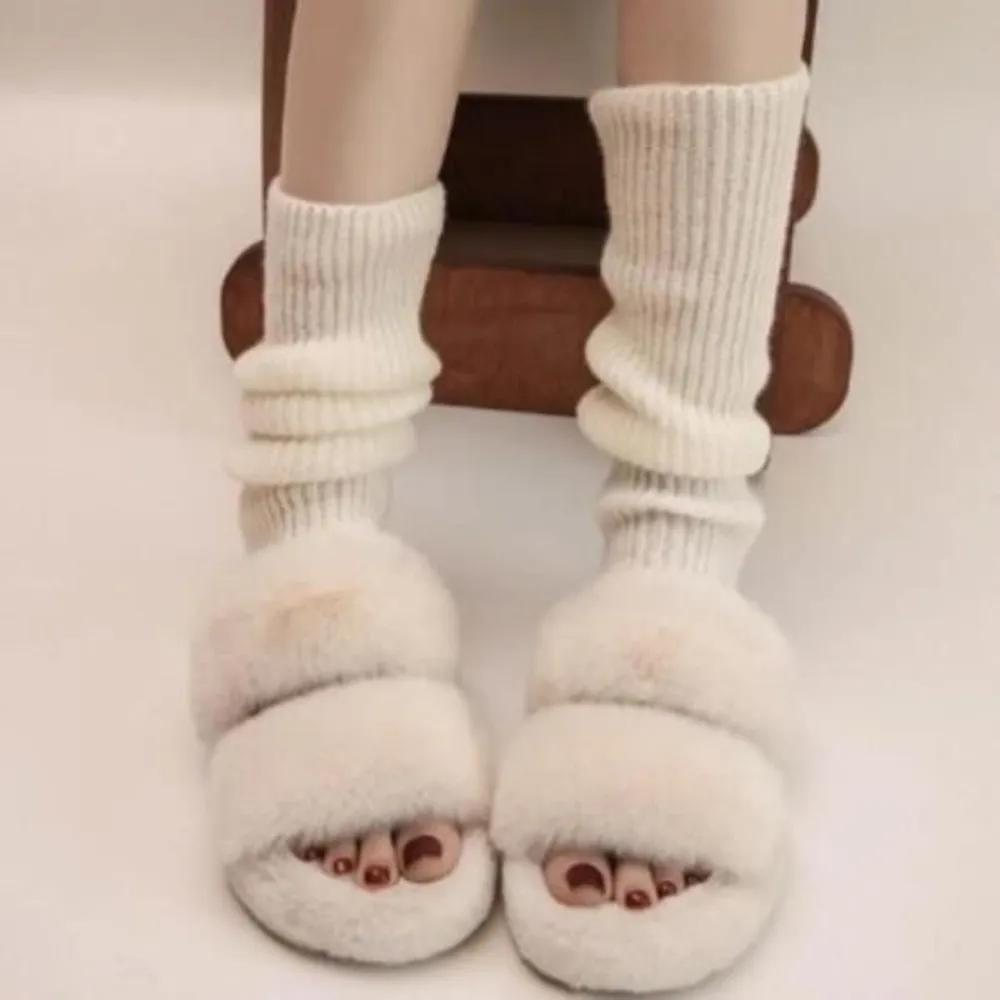 Casual warm ring leg warmer socks for teenage women