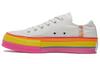 Chuck Taylor All Star Wmns Lift Low 'Rainbow - Vintage White' Damen 564992C
