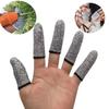 New 25x65mm Cut Resistant Finger Cots Finger Sleeve Protectors Reusable Finger Covers Finger Protection Cots for Sewing Supplies