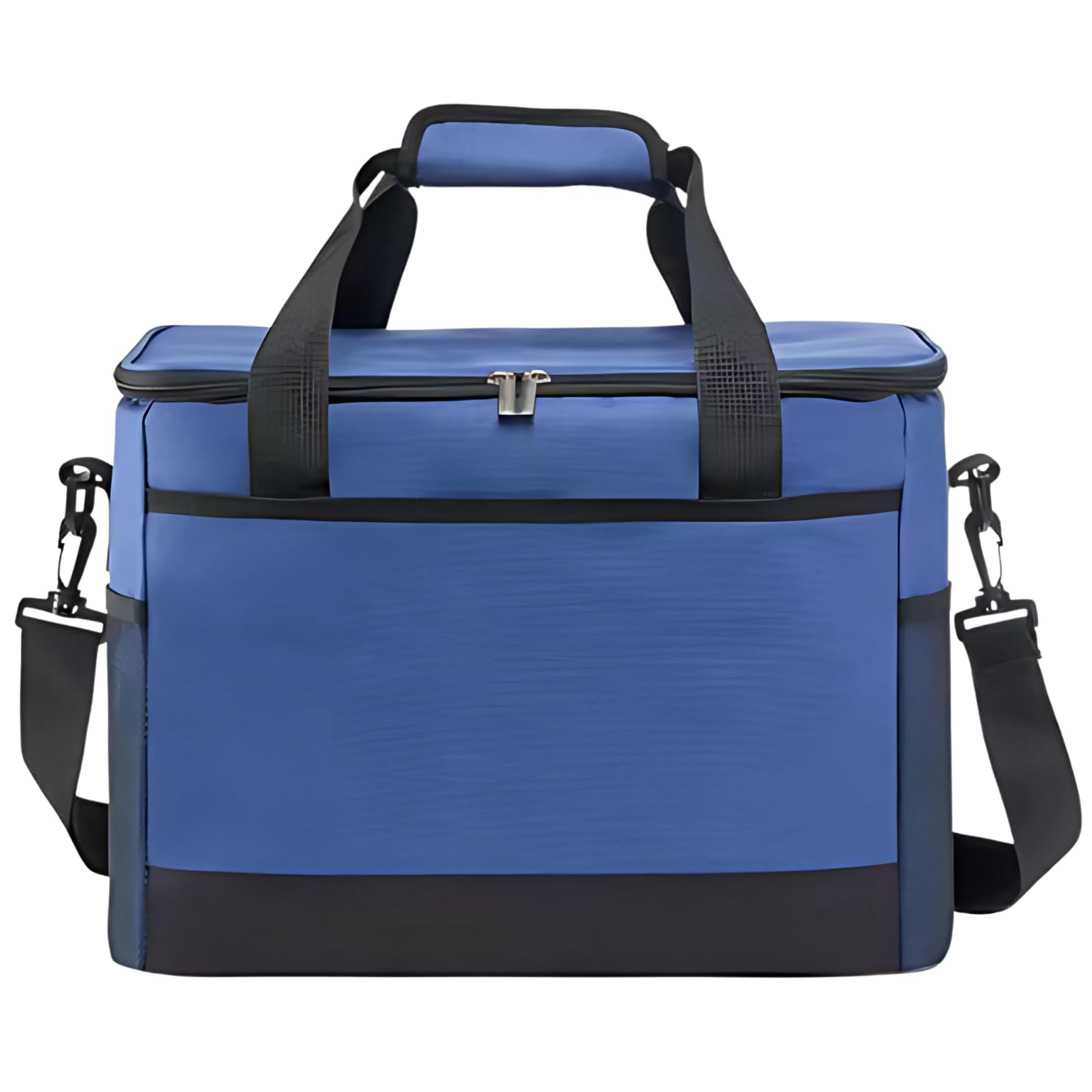 

Mellbo Cooler Cooler Insulated Cooler with Mesh Pockets on Both Perfect for Outdoor and Handheld or Shoulder Navy Box, Bag, Bag, Sides, Activities,