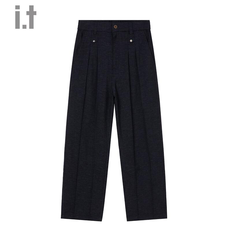 :CHOCOOLATE Unisex Casual Loose-Fit Trousers
