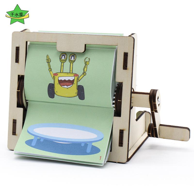 Hand-Cranked Drawing Machine  DIY Handmade Technology Small Production