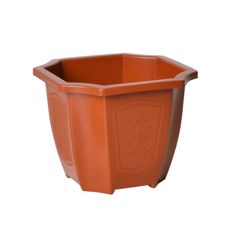 MOJY Octagonal Plastic Flower Pot