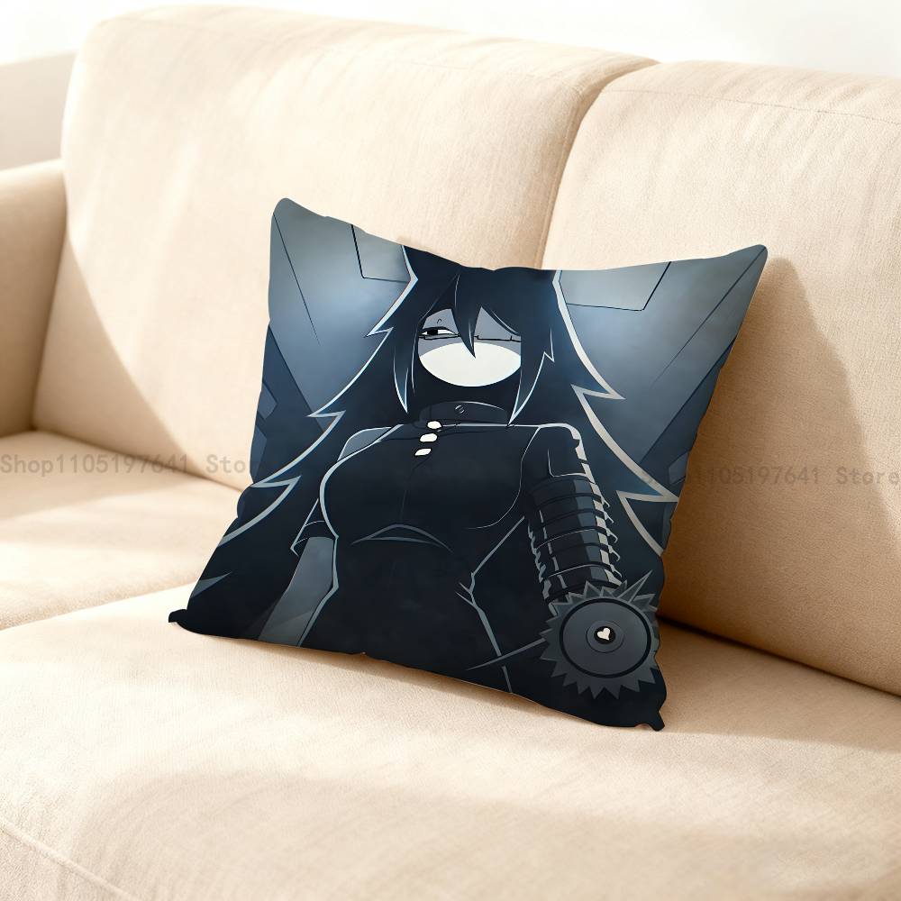 F-Fundamental Paper E-Education Anime Celebrity Merchandise All-Match Printed Pillow Case Sofa Office Room Decoration Protector