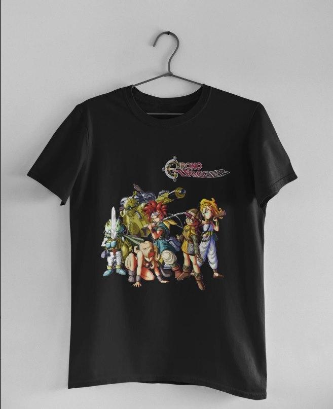 Chrono Trigger Graphic T-Shirt Retro RPG Classic NES Gaming Tee Shirt XXL