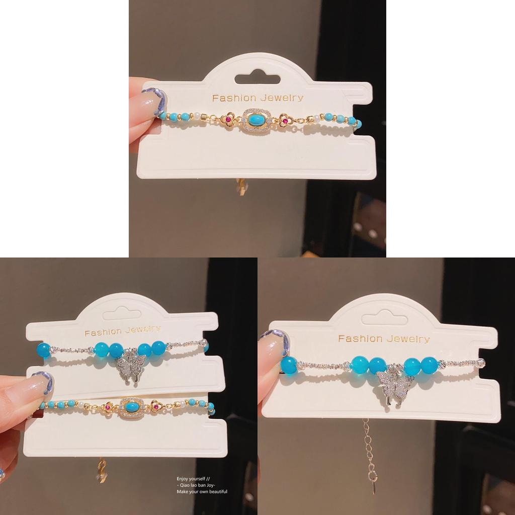 Butterfly Silver Pendant Bracelet For Women With Luxury Style Perfect For Gift Giving