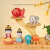 Resin Buddha Statues Set With Guardian Lion And Elephant For Home Decor And Gift Giving
