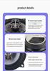 Full-Range Coaxial Car Audio Speaker Set with Tweeter and Subwoofer