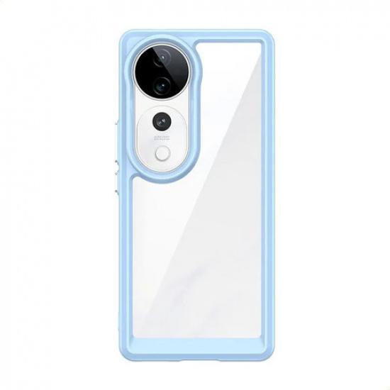 Phone Case For Phone Case For Vivo V40 5g,Clear Transparent Phone Case Cover For Vivo V40 5g