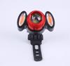 Waterproof Bike USB Super LED 4 Brightness Red Light, Charging, Bright, Headlight, Rotatable, Modes,