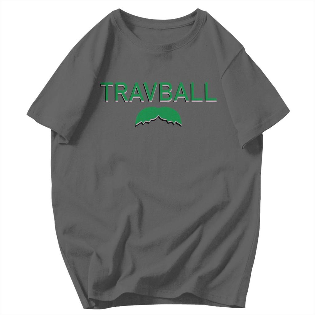 Men T Shirt Trendy Travball Travis Head Idea Y2K Graphic Tees Unisex Clothing T Shirts