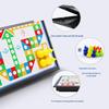 Portable Folding Magnetic Ludo & Gomoku Game Chess Toy
