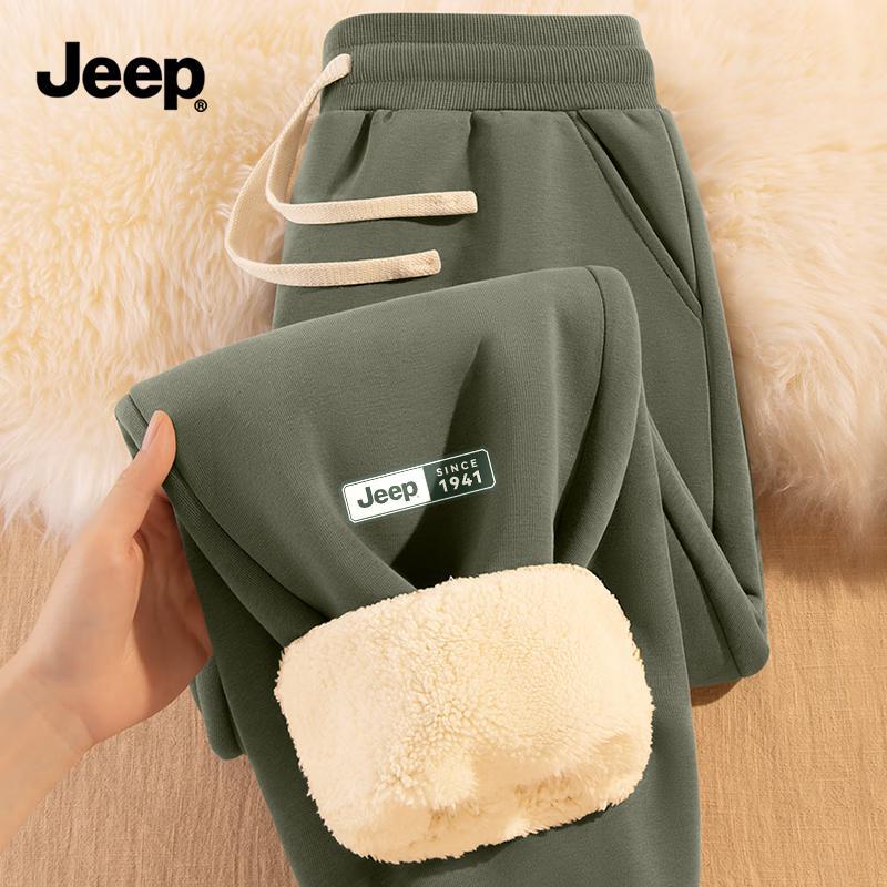 JEEP Men s Winter Fleece-Lined Casual Pants M