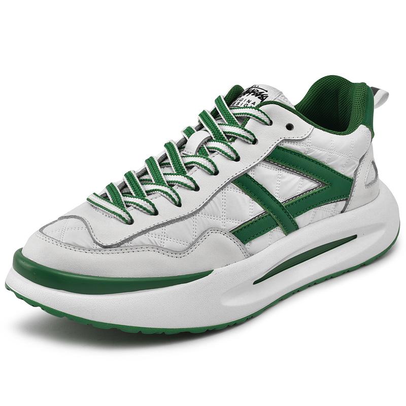 

Мужская новая кожаная спортивная обувь на открытом воздухе, повседневная обувь, деловая кожаная обувь для доски 44