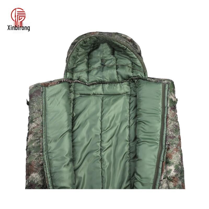 Xinbirui Camping Warmer Baumwoll-Schlafsack im Jacken-Stil