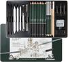 Roseelf Drawing Pencil Set for and Art Supplies In a Metal Case with Charcoal Blending and Erasers for and Perfect for Beginners and Professional