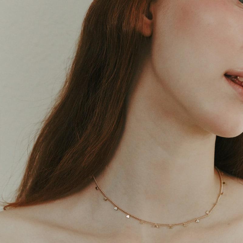 

OVT-U Mini Heart Chain Necklace Gold
