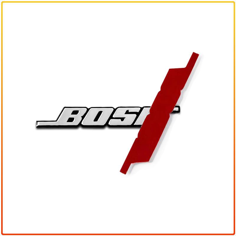 Universelles BOSE Audio Logo Aufkleber Ersatz für alte zerkratzte Auto Lautsprechergitter Stereo Dekor Teile