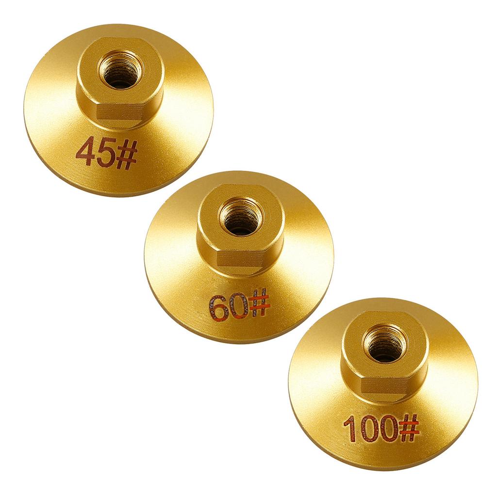 Efficient 2in Brazing Polishing Discs Brazed Flat Grinding Head Perfect for Craftsmen,DIY Enthusiasts,Repair Enthusiasts