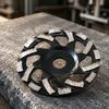 Diamond Flange Mesh Wave Saw Blade Tile Cutting Disc Mesh Wave Ripple Diamond Saw Blade Grinding Wheel 125mm for Angle Grinder