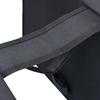 Sac de vélo double étanche vidaXL - Noir - 35L - Polyester 600D