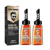 1-3x 2 in 1 Haarwachs-Gel mit Kamm Langanhaltend Männer Haarpflege Styling Gel Werkzeug Haare w