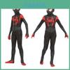Spider Into The Spider-verse Lycra Spandex Kids Adult Costume With Exquisite Detail