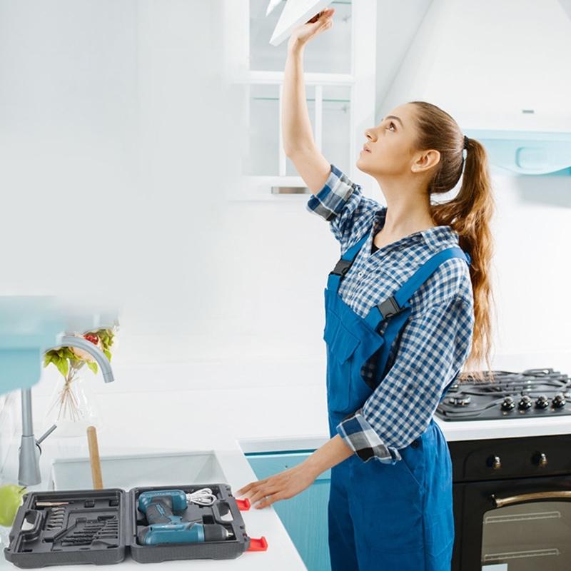 Cordless Driver Drill Brushless Electric Impact Screwdriver Rechargeable Power Tool Variable Speed for Home