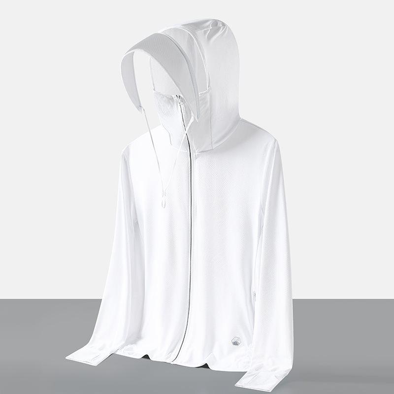 2026 UPF50+ Ice Silk Sun Protection Unisex Lightweight Breathable Summer Outdoor Clothing - Dark 5XL