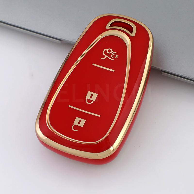 New TPU Car Key Case Key Cover For CHEVROLET Cruze Spark Camaro Volt Bolt Trax Malibu Captiva Equinox Trax Tracker AVEO Lova