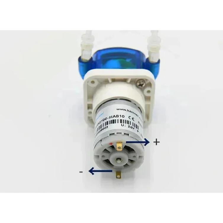 12V 24V 100ml/min 65ml/min Carmel Kamoer KPHM100 Mehrere Motoren Optional Kleine Peristaltikpumpe Geräuscharm