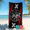 Beach Towel with AFC Ajax Pattern - soft,absorbent,machine washable Lightweight&Modern,swimming,Travel Essentials