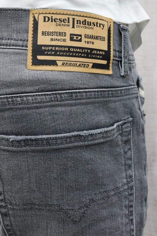 Diesel Men's 2023 D-FINITIVE L.30 Denim Pants, Black, Size 30, A10230R4K28 02