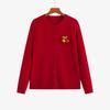 Plus Size Women's 100% Wool Casual Sweater Coat - Winter 2025 Loose Knit Cardigan
