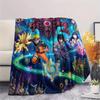Naruto Print Flannel Blanket, Ultra Soft High Quality All Seasons Warm Throw, Home Decor Cozy Blanket, Perfect Christmas Gift