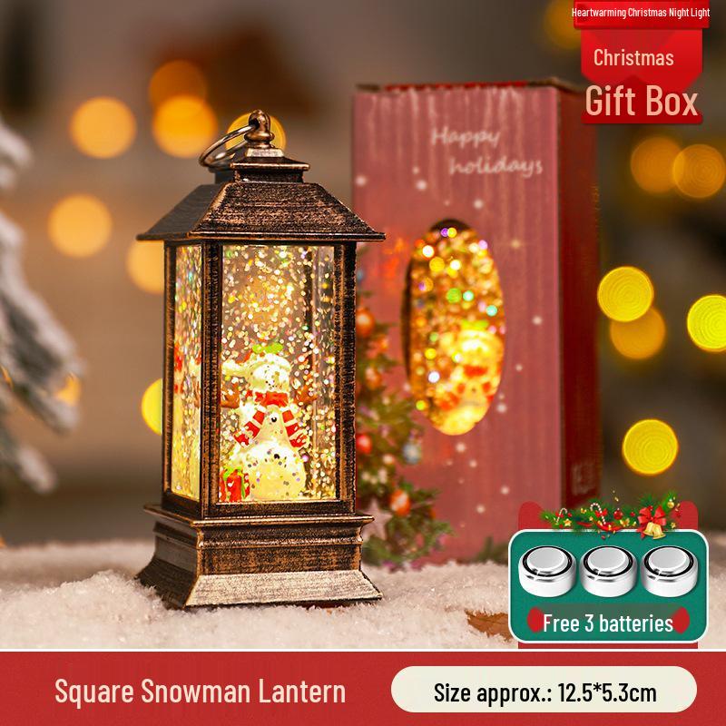 

Праздничные рождественские фотобутафория и подарки: Ночные светильники-украшения