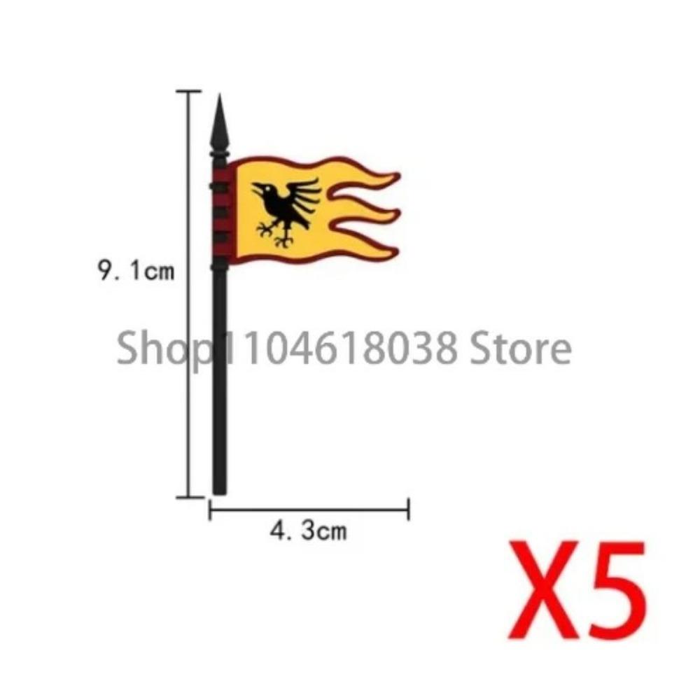 Zielony Smok Rycerze Kruk Tarcza Figurki Akcji MOC Średniowieczni Starożytni Rycerze Scena Klocki Kreatywne Zabawki dla Dzieci