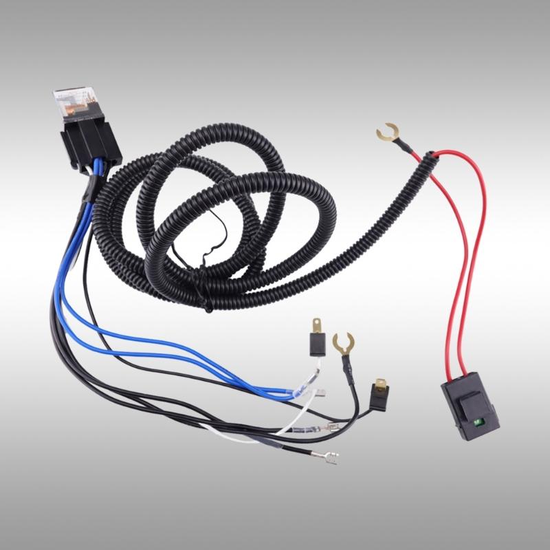 Vehicle Cable 12V Wire Bundle Waterproof Auto Light Wiring Set Clear Turn Signal Light Wiring Universal Horn Wiring